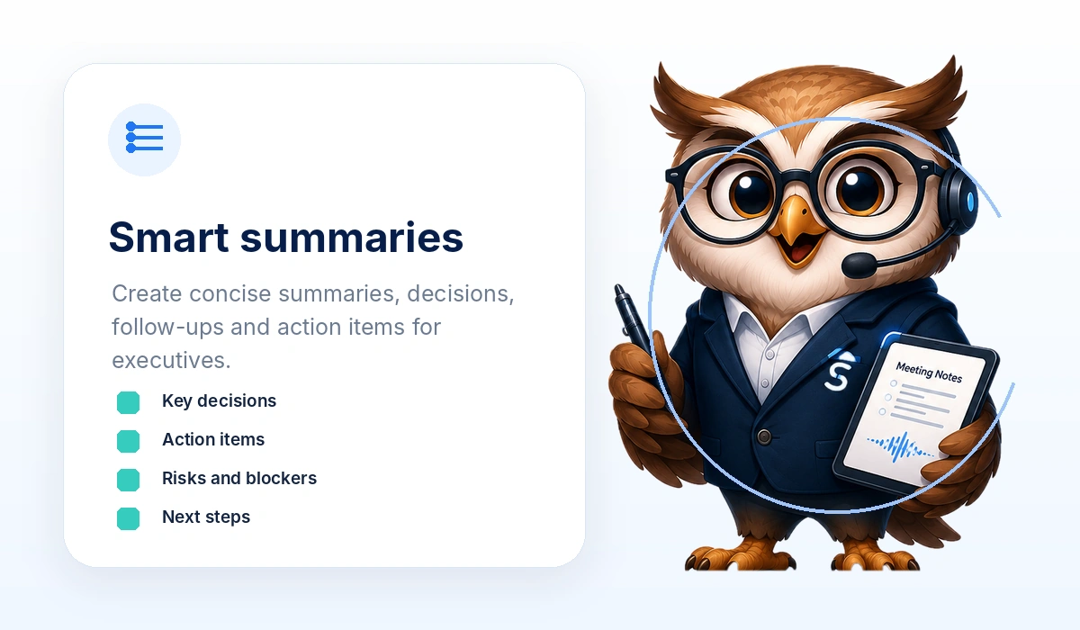 Smart summary example